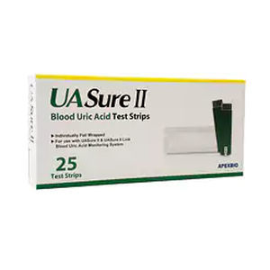 Striscia analitica per test dell'acido urico - UASure II - UASure USA - di sangue