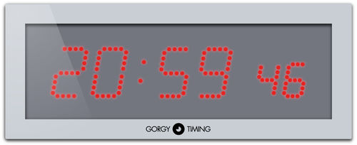 Orologio digitale - LEDI® 7S outdoor - Gorgy Timing SAS - per struttura sanitaria