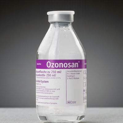 Flacone da laboratorio - Ozonosan Vacuum Citrated Bottle - Cemil Has Medical - in vetro / con tappo / sterile