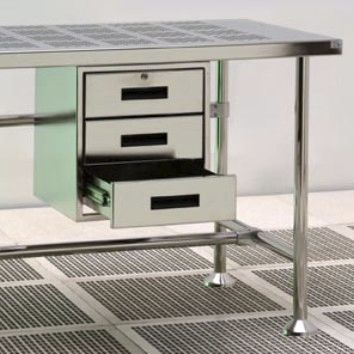 Cassetto medico - DRAWER-3 - Palbam Class - per camera bianca / in acciaio inossidabile