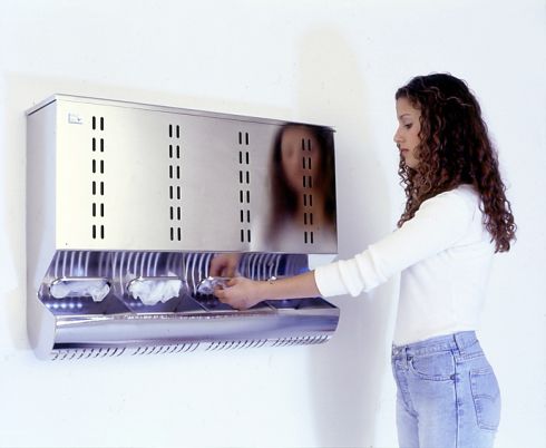 Distributore di guanti - GD-8060 - Palbam Class - da parete / in acciaio inossidabile