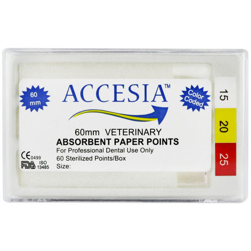 Punta in guttaperca per odontoiatria veterinaria - 06-03-001 - Accesia