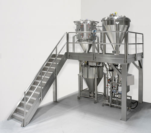 Sistema di micronizzazione a getto d'aria - MC DecJet® 300 - Dec Group - per la produzione / per l'industria farmaceutica / con ambiente confinato