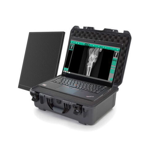 Sistema di radiografia veterinaria digitale - PHYDETECT A-SI 25 - Physia - portatile