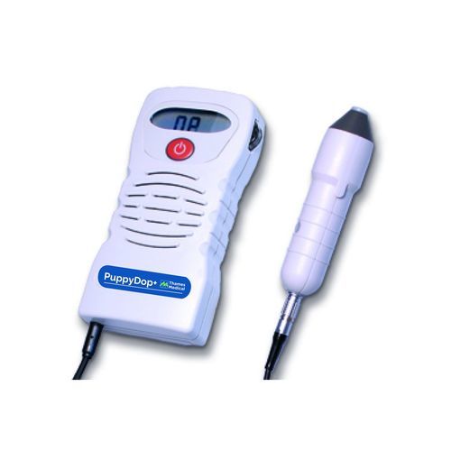 Doppler veterinario per sperimentazione animale - PuppyDop - Thames Medical - portatile / per animali di piccola taglia / con cardiofrequenzimetro