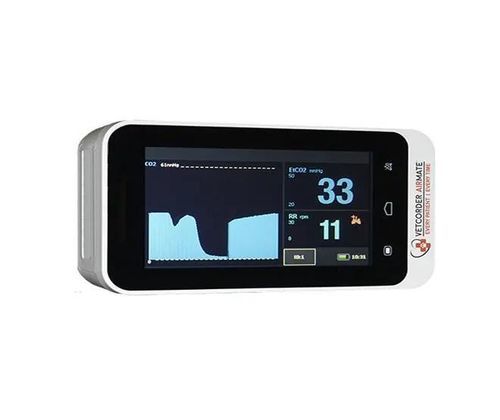 Monitor di segni vitali per capnografia - VetCorder&trade; AirMate&trade; - Thames Medical - portatile / compatto / ECG
