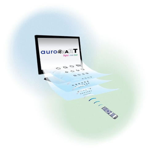 Proiettore di test oftalmici telecomandato - Aurochart-DVC - Aurolab