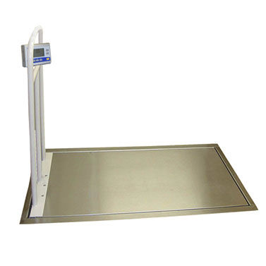 Piattaforma di pesatura elettronica - MX700 - Befour, Inc - per sedie a rotelle / con display LED / con calcolo dell'IMC