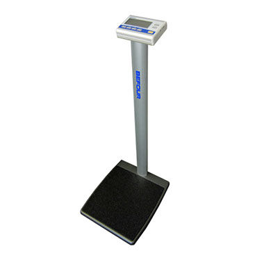 Bilancia pesapersone elettronica - MX305 - Befour, Inc - a colonna / con calcolo dell'IMC