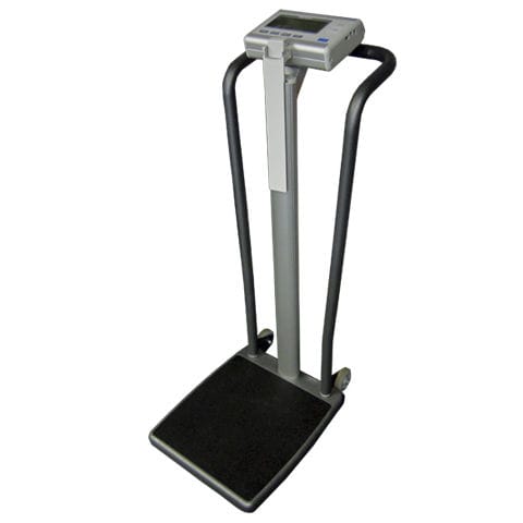 Bilancia pesapersone elettronica - WH-1070 - Befour, Inc - per fitness / a colonna / con display LCD