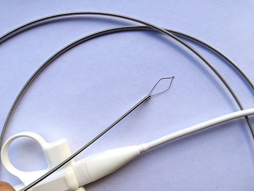 Cestello endoscopico per estrazione di polipi intestinali - CAPS C - Carmonja - dritto