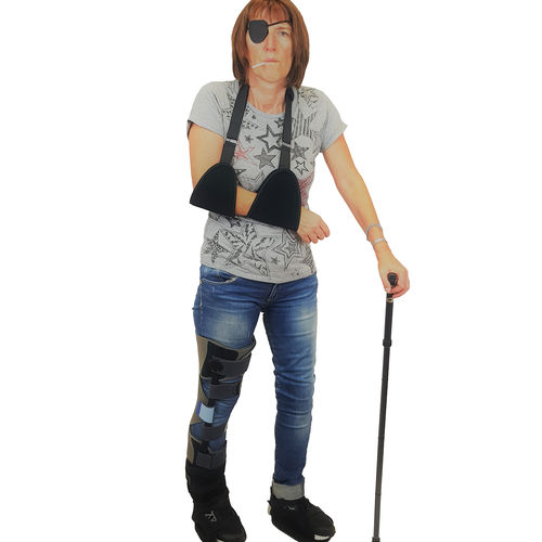 Simulatore didattico - HEMIPARESE-SIMULATION - Simulation of Aging and Disability - per assistenza generale / di emiparesi