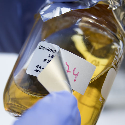 Etichetta per tubi - Blackout Steri-ThermoTAG™  - GA International - per matracci / per piastre di Petri / autoclavabile