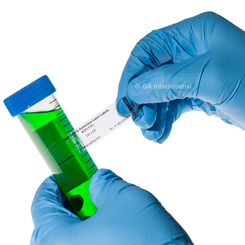 Etichetta per tubi - Cryo-LazrTAG™  - GA International - per matracci / per contenitori criogenici / per capsule