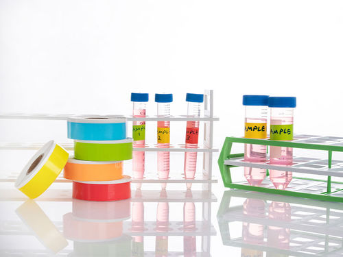 Etichetta per tubi - TransluTAPE™ - GA International - per flaconi / per piastre di Petri / per scatole di congelamento