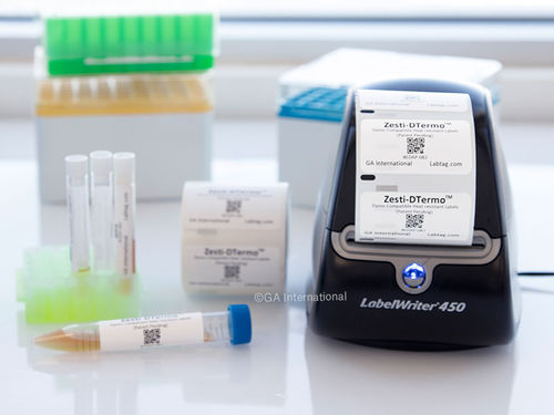 Etichetta per tubi - Zesti-DTermo™ - GA International - per flaconi / resistente al calore