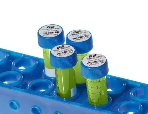 Etichetta per scatole di congelamento - Removable FreezerTAG™ - GA International - per flaconi / per tubi di microcentrifuga / per stoccaggio a lungo termine