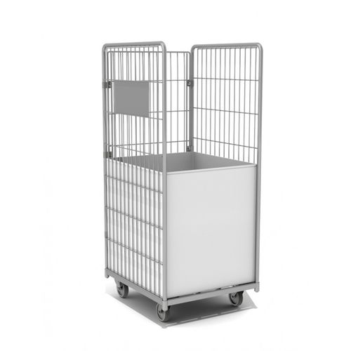 Carrello portabiancheria per sacchi sporchi - ROLL2/708 - MECHIN - ospedaliero / da trasporto / di stoccaggio