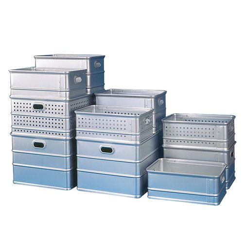 Cestello in alluminio - 205 series - MECHIN - con coperchio