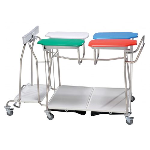 Carrello portabiancheria per sacchi sporchi - AXLBC4SCP/H - MECHIN