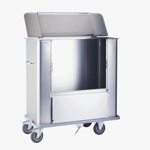 Contenitore per rifiuti - LBC1NM-1 - MECHIN - in alluminio