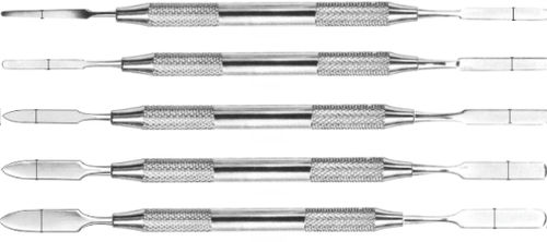 Spatola per cemento per otturazioni dentali - 15-84-00x series - Lorien Industries - doppia