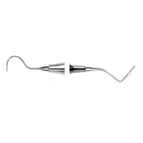 Sonda odontoiatrica diagnostica - 15-66-010 - Lorien Industries - parodontale / doppia / in acciaio inossidabile