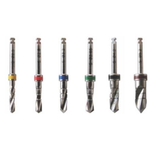 Punta per implantologia dentale - 25-111-01x series - Lorien Industries - in acciaio inossidabile