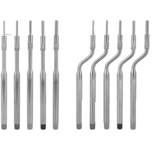 Osteotomo dritto - 22-107-0XX Series - Lorien Industries - concavo / curvo