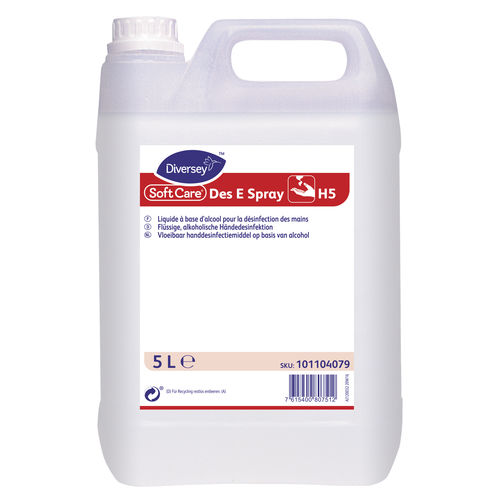 Soluzione idroalcolica 72% - 101104079 - DIVERSEY - 5000 mL