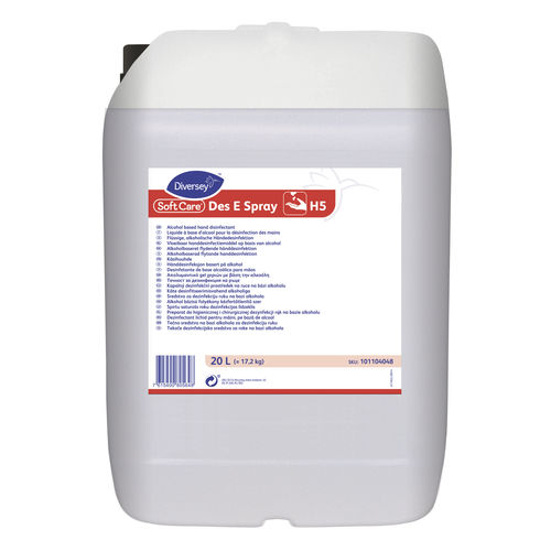Soluzione idroalcolica 72% - 101104048 - DIVERSEY - 5000 mL