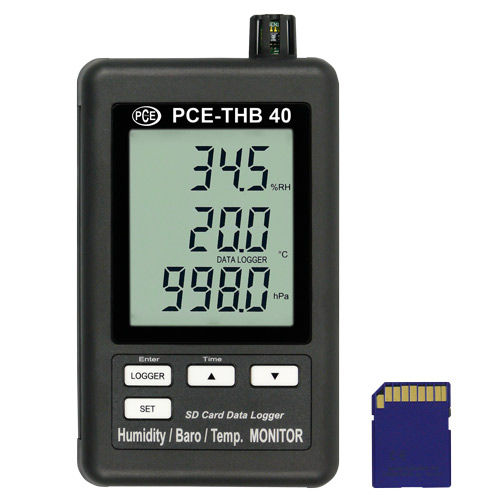Registratore di dati di temperatura - PCE-THB 40 - PCE Ibérica S.L. - di umidità / di pressione / USB