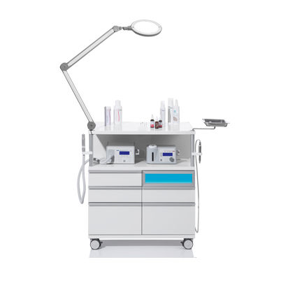 Carrello per dispositivi medici - Cubus Fußpflege 800 - SÜDA - per apparecchio / di stoccaggio / 3 cassetti