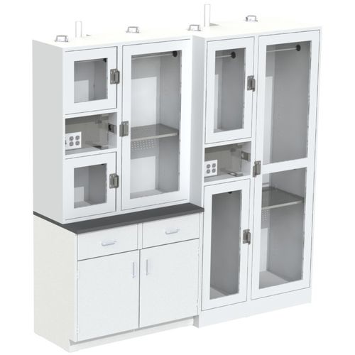 Cabina per aspirazione chimica - Mott Manufacturing - di scappamento / per medicina legale / da terra