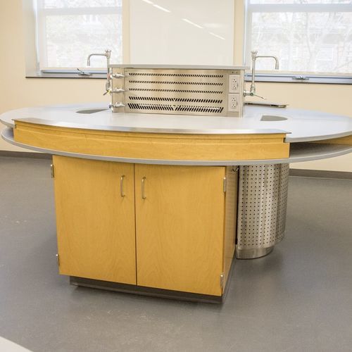 Workstation da laboratorio per ricerca scientifica - Mott Manufacturing - da terra / ventilata