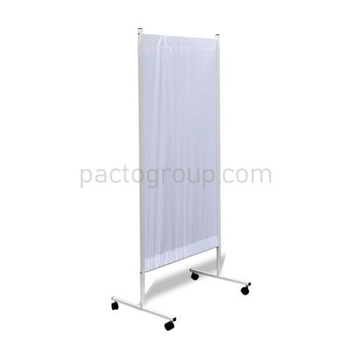 Paravento medicale con rotelle - SHP-1 - Pacto Trade Industrial Group - 1 pannello / con tendina