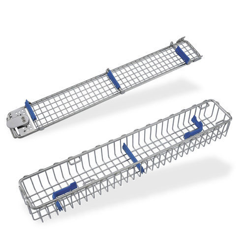Cestello di sterilizzazione per endoscopio - CIL-011 004 002 - Chaplet International - in acciaio inossidabile / con griglia