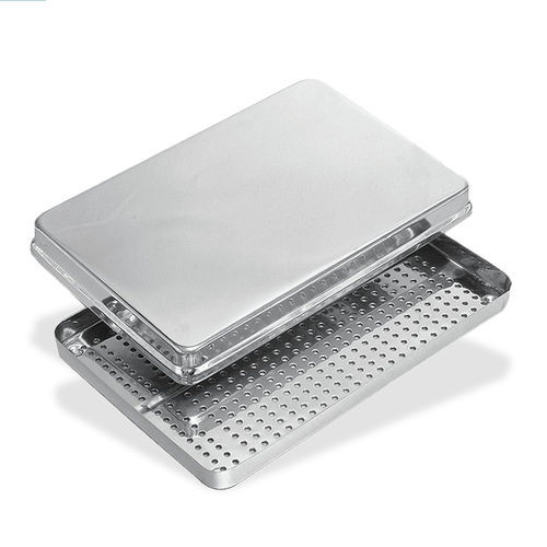 Scatola per strumenti odontoiatrici - CIL-055 001 001 - Chaplet International - di stoccaggio / in acciaio inossidabile / perforata