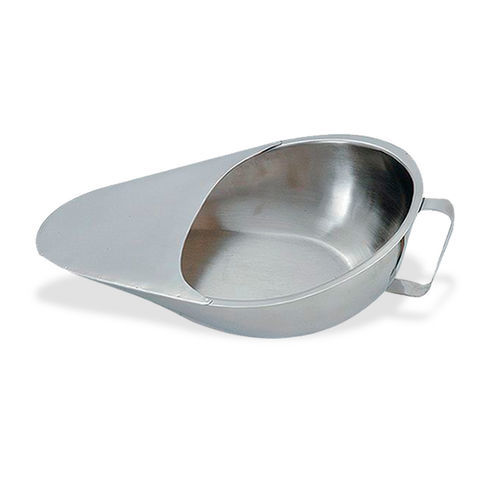 Padella per ammalati in acciaio inossidabile - CIL-051 002 001 - Chaplet International - orizzontale
