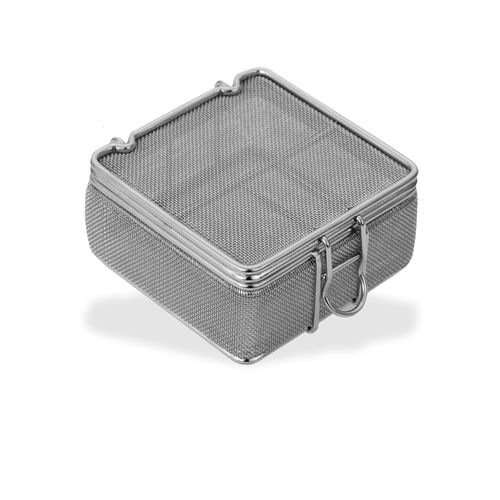 Cestello di sterilizzazione per strumenti - CIL-034 001 001 - Chaplet International - perforato / in acciaio inossidabile / con griglia