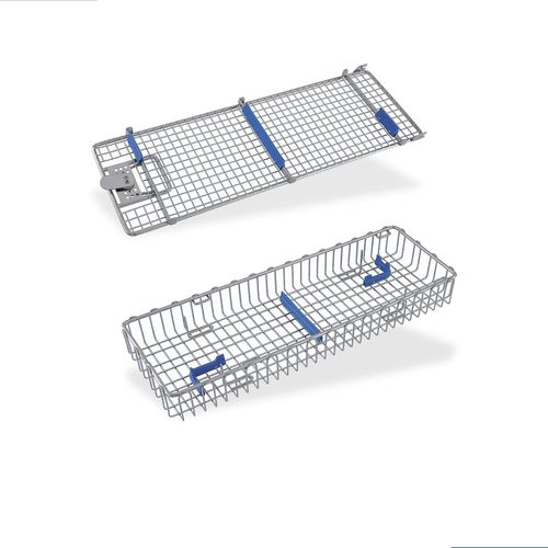 Cestello di sterilizzazione per endoscopio - CIL 011 010 002 - Chaplet International - in acciaio inossidabile / con griglia