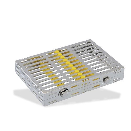 Cassetta di sterilizzazione per strumenti odontoiatrici - CIL-022 006 001 - Chaplet International - perforata