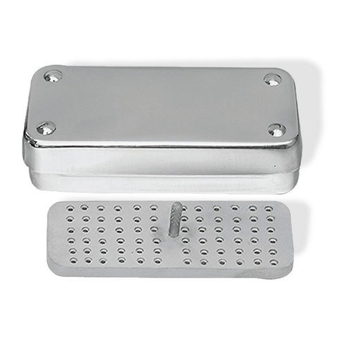 Scatola per strumenti odontoiatrici - CIL-057 001 001  - Chaplet International - di stoccaggio / in acciaio inossidabile / impilabile