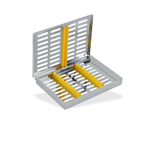 Cassetta di sterilizzazione per strumenti odontoiatrici - CIL 022 001 001 - Chaplet International - perforata