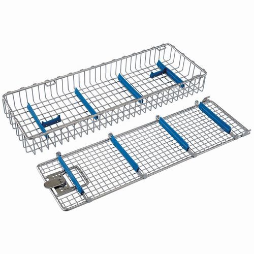 Cestello di sterilizzazione per endoscopio - CIL 011 010 003 - Chaplet International - in acciaio inossidabile / con griglia