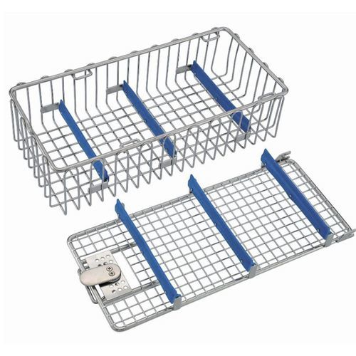 Cestello di sterilizzazione per endoscopio - CIL 011 011 001 - Chaplet International - in acciaio inossidabile / con griglia