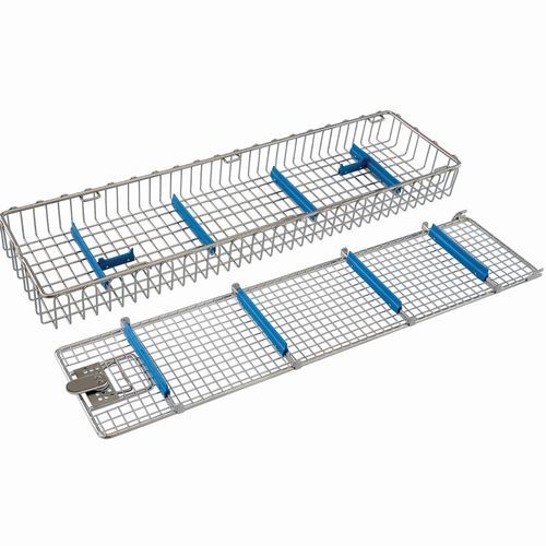 Cestello di sterilizzazione per endoscopio - CIL 011 013 002 - Chaplet International - in acciaio inossidabile / con griglia