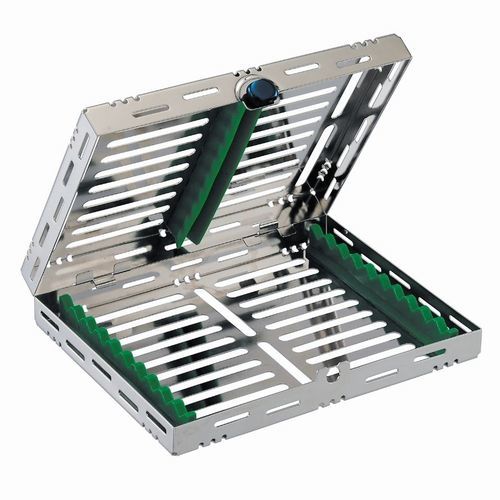 Cassetta di sterilizzazione per strumenti odontoiatrici - CIL 022 003 001 - Chaplet International - perforata / in acciaio inossidabile