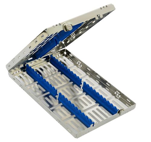 Cassetta di sterilizzazione per strumenti odontoiatrici - CIL 022 007 002 - Chaplet International - perforata / in acciaio inossidabile