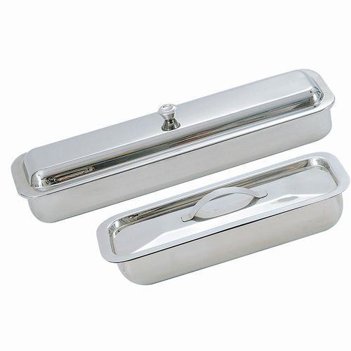 Vassoio per catetere - CIL-042 001 001 - Chaplet International - di stoccaggio / in acciaio inossidabile / con coperchio